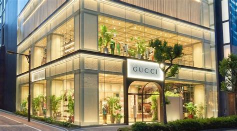 gucci stores in japan